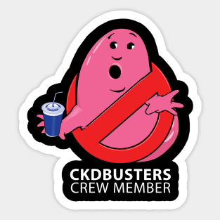 CKD Buster Apparel Sticker